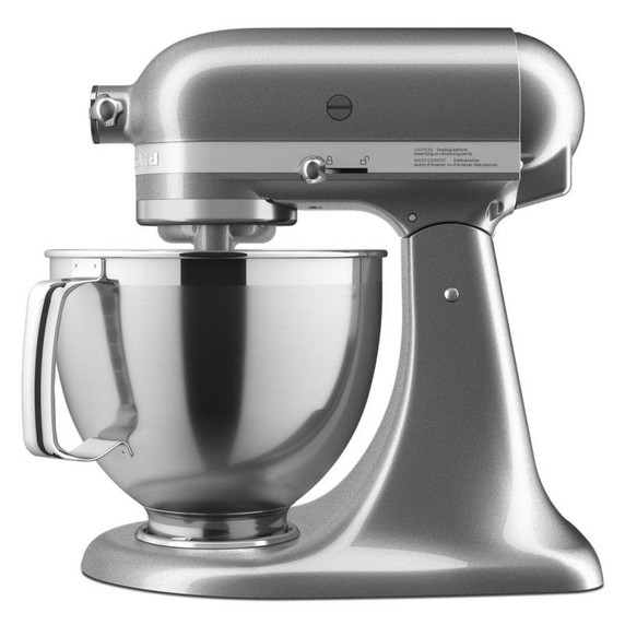 Kitchenaid® Artisan® Series Tilt-Head Stand Mixer with Premium Accessory Pack KSM195PSMS