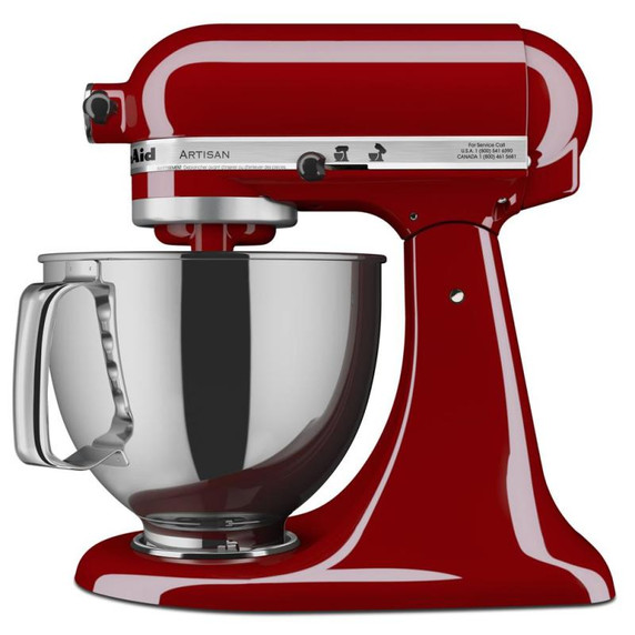 Kitchenaid® Artisan® Series 5-Quart Tilt-Head Stand Mixer KSM150PSER