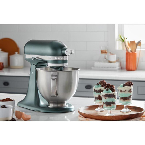 KitchenAid 5 Quart Tilt- Head Stand Mixer With Brushed Stainless Steel Bowl KSM192XDJP