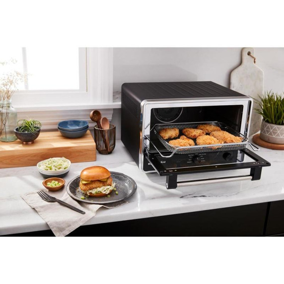 Kitchenaid® Digital Countertop Oven with Pizza and Air Fry KCO128BM