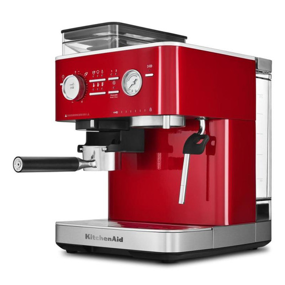 Kitchenaid® Semi Automatic Espresso Machine with Burr Grinder KES6551CA