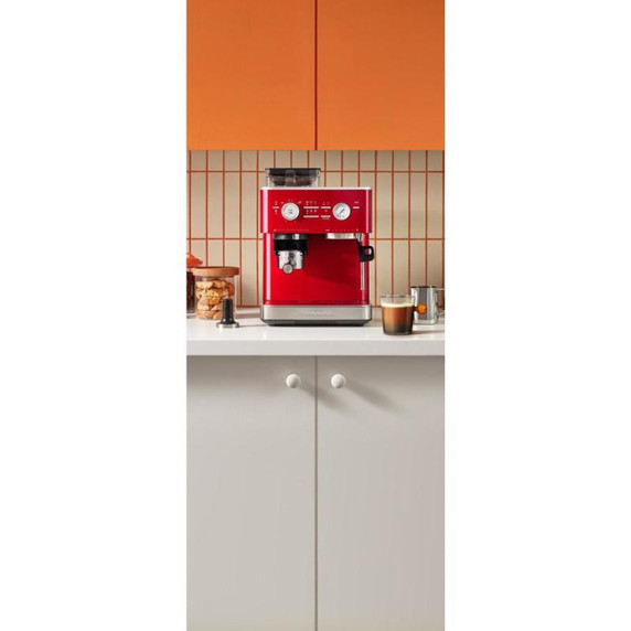 Kitchenaid® Semi Automatic Espresso Machine with Burr Grinder KES6551CA