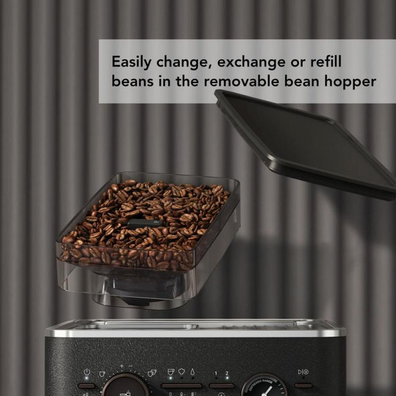 KitchenAid.ca Exclusive Colour - Semi Automatic Espresso Machine with Burr Grinder KES6551BK