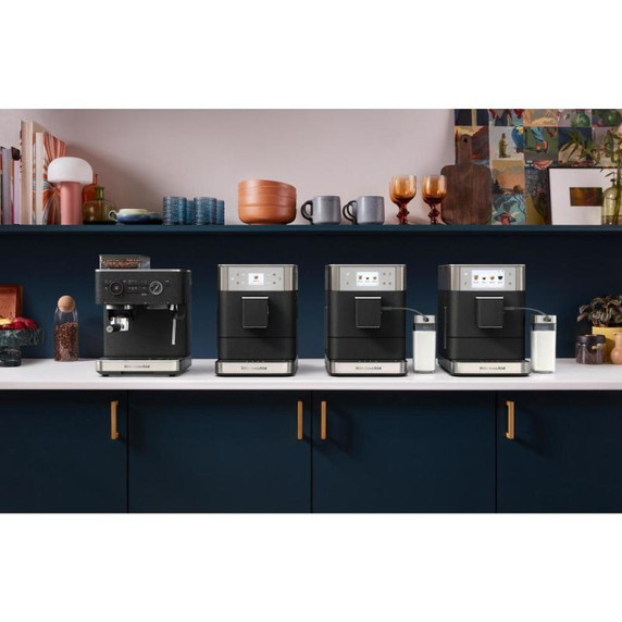 KitchenAid.ca Exclusive Colour - Semi Automatic Espresso Machine with Burr Grinder KES6551BK