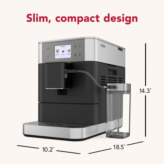 Kitchenaid® Fully Automatic Espresso Machine KF7 KES8557BK