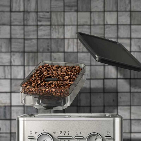 Kitchenaid® Semi Automatic Espresso Machine with Burr Grinder KES6551SX