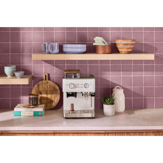 Kitchenaid® Semi Automatic Espresso Machine with Burr Grinder KES6551PL