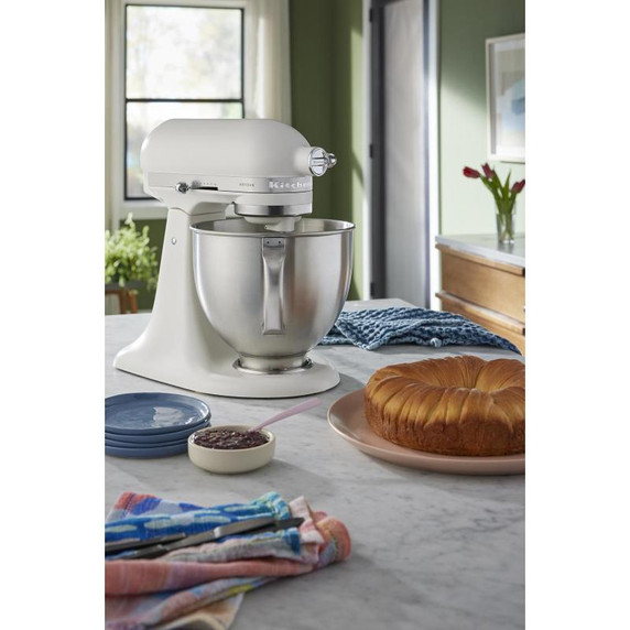 KitchenAid 5 Quart Tilt- Head Stand Mixer With Brushed Stainless Steel Bowl KSM192XDPL