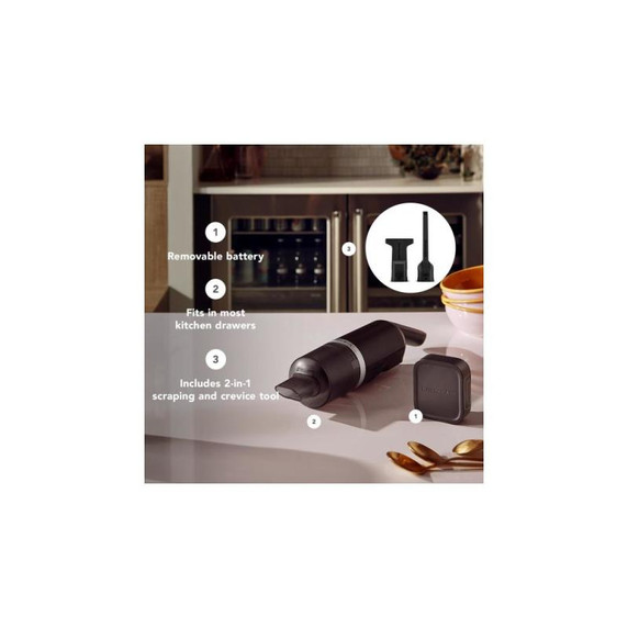 KitchenAid Go™ Cordless Kitchen Vacuum - battery sold separately KKVR100BM