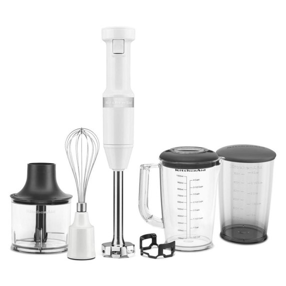 Kitchenaid® Variable Speed Corded Hand Blender with Accessories KHBV83WH
