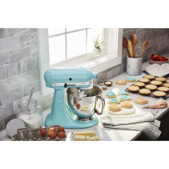 Kitchenaid® Value Bundle Artisan® Series 5 Quart Tilt-Head Stand Mixer with Flex Edge Beater KSM150FEAQ