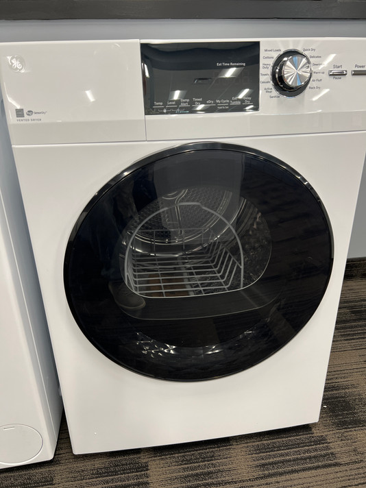 GE 4.1 cuft Vented Electric Dryer w/ Stainless Drum