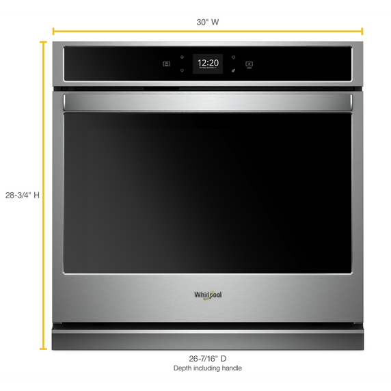 5.0 cu. ft. Smart Single Wall Oven with Touchscreen WOS51EC0HS-C