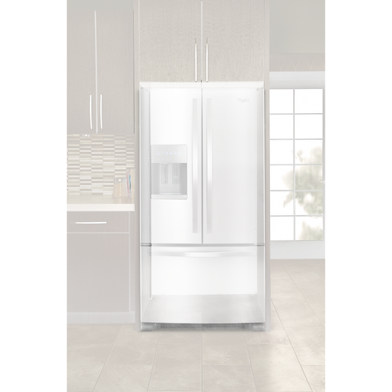 Whirlpool® 36-inch Wide French Door Refrigerator - 25 cu. ft. WRF555SDFZ