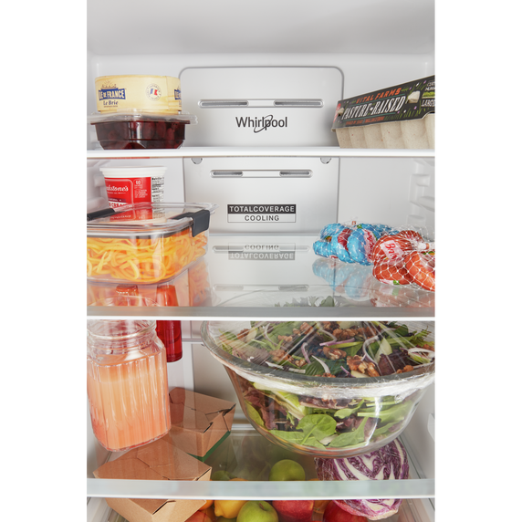 Whirlpool® 24-inch Wide Bottom-Freezer Refrigerator - 12.9 cu. ft. WRB533CZJW