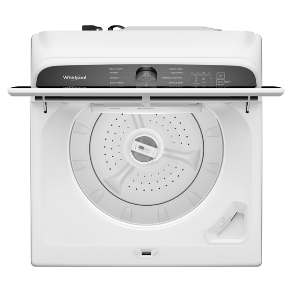 6.0-6.1 Cu. Ft. Whirlpool® Top Load Washer with Removable Agitator WTW6157PW