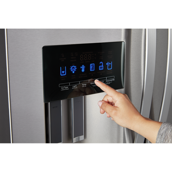 Whirlpool® 36-Inch Wide French Door Refrigerator - 25 cu. ft. WRX735SDHZ
