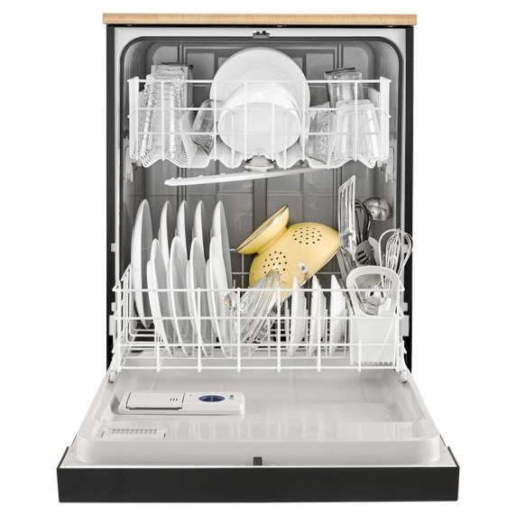 Whirlpool® Heavy-Duty Dishwasher with 1-Hour Wash Cycle WDP370PAHB