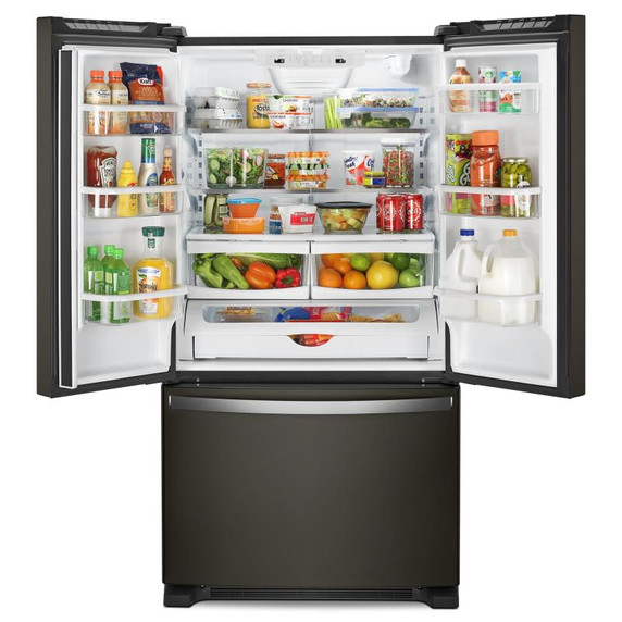 Whirlpool® 33-inch Wide French Door Refrigerator - 22 cu. ft. WRFF5333PV