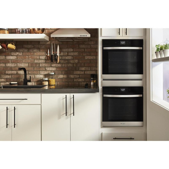 Whirlpool® 5.8 Cu. Ft. 24 Inch Double Wall Oven with Convection WOD52ES4MZ