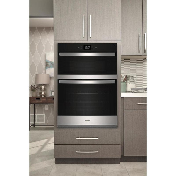 Whirlpool® 5.7 Cu. Ft. Wall Oven Microwave Combo with Air Fry WOEC7027PZ