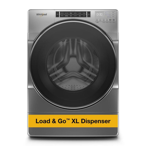 Whirlpool® 5.8 cu. ft. I.E.C. Front Load Washer with Load & Go™ XL Dispenser WFW8620HC