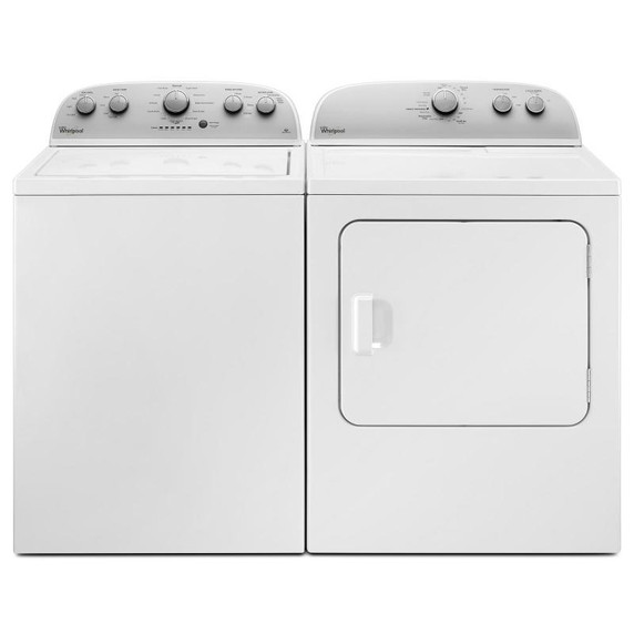 Whirlpool® 7.0 cu. ft. Gas Dryer with Heavy Duty Cycle WGD4815EW Whirlpool® 7.0 cu. ft. Gas Dryer with Heavy Duty Cycle WGD4815EW