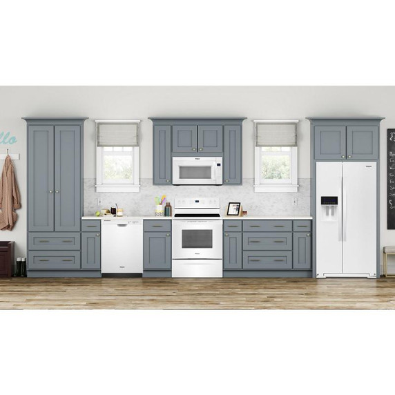 Whirlpool® 36-inch Wide Counter Depth Side-by-Side Refrigerator - 21 cu. ft. WRS571CIHW