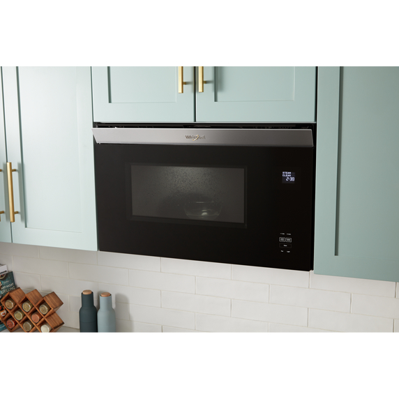 Whirlpool® 1.1 Cu. Ft. Flush Mount Microwave with Turntable-Free Design YWMMF5930PV