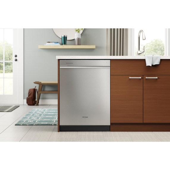 Whirlpool® Fingerprint Resistant Quiet Dishwasher with 3rd Rack & Large Capacity WDTA80SAKZ