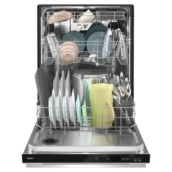 Whirlpool® Fingerprint Resistant Quiet Dishwasher with 3rd Rack & Large Capacity WDTA80SAKZ