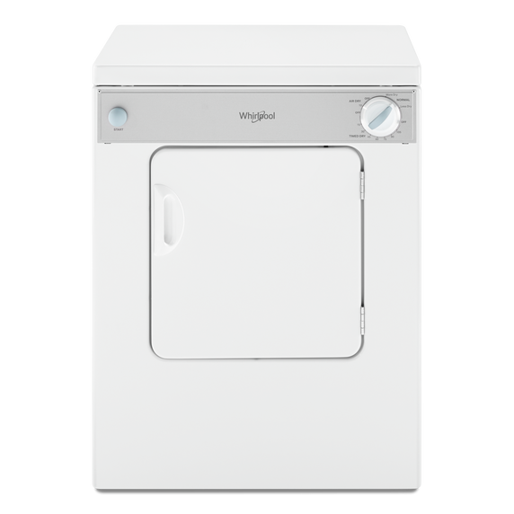 Whirlpool® 3.4 cu. ft. Compact Front Load Dryer with Flexible Installation LDR3822PQ