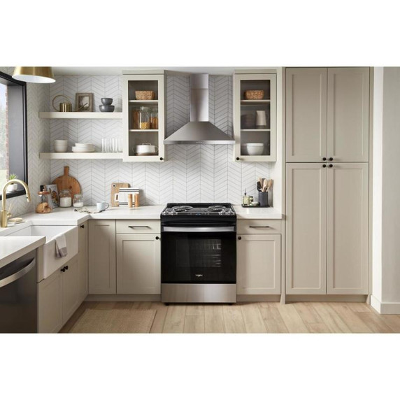 Whirlpool® 30" Chimney Wall Mount Range Hood WVW53UC0LS