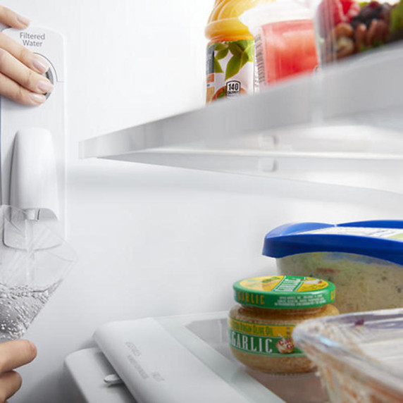 Whirlpool® 33-inch Wide French Door Refrigerator - 22 cu. ft. WRFF5333PZ
