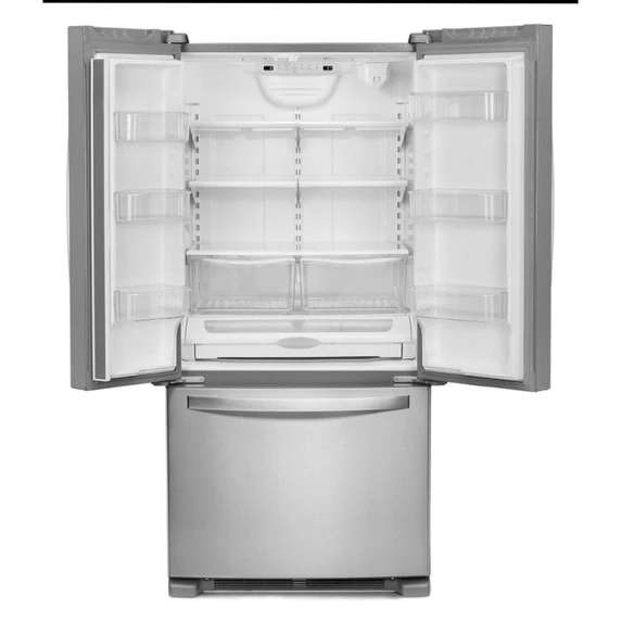 Whirlpool® 33-inch Wide French Door Refrigerator - 22 cu. ft. WRFF5333PZ