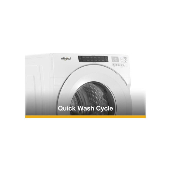 Whirlpool® 5.0 cu.ft I.E.C. Closet-Depth Front Load Washer with Intuitive Controls WFW560CHW