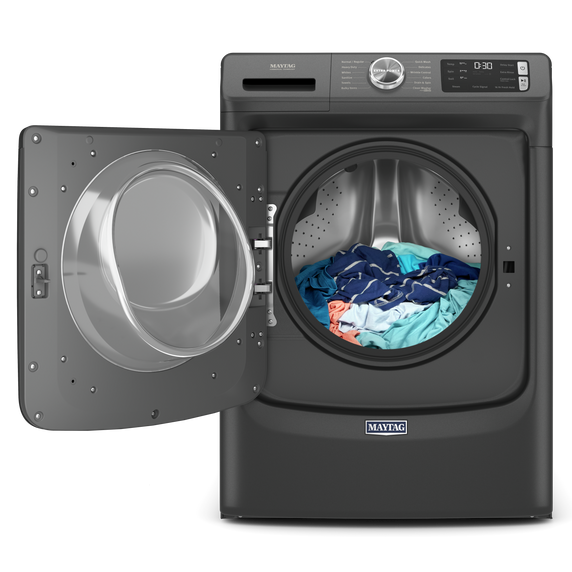 Maytag® Front Load Washer with Extra Power and 16-Hr Fresh Hold® option - 5.5 cu. ft. MHW6630MBK