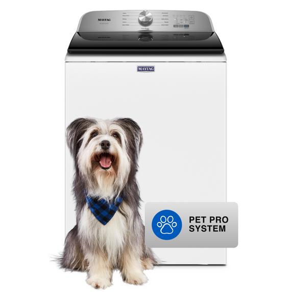 Maytag® Pet Pro Top Load Washer - 5.4 cu. ft. MVW6500MW