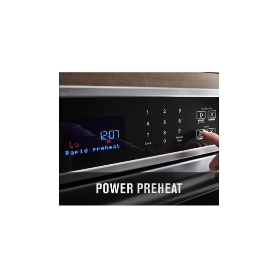 Maytag® 30-inch Wall Oven Microwave Combo with Air Fry and Basket - 6.4 cu. ft. MOEC6030LZ