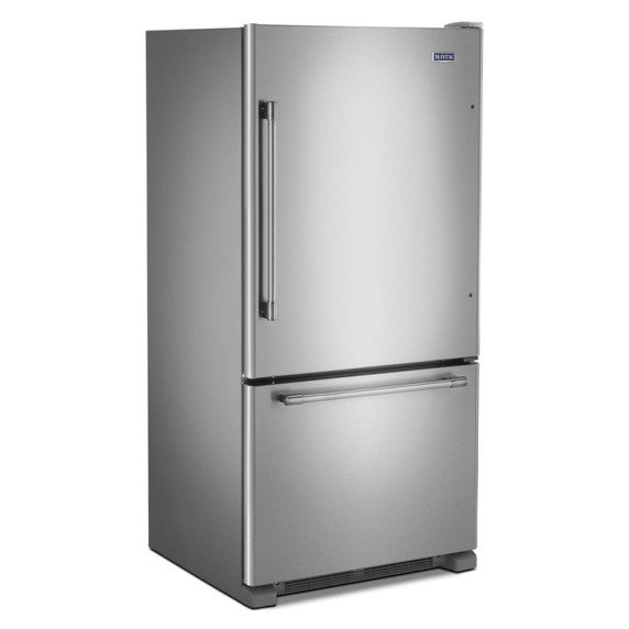 Maytag® 33-Inch Wide Bottom Mount Refrigerator - 22 Cu. Ft. MBF2258FEZ