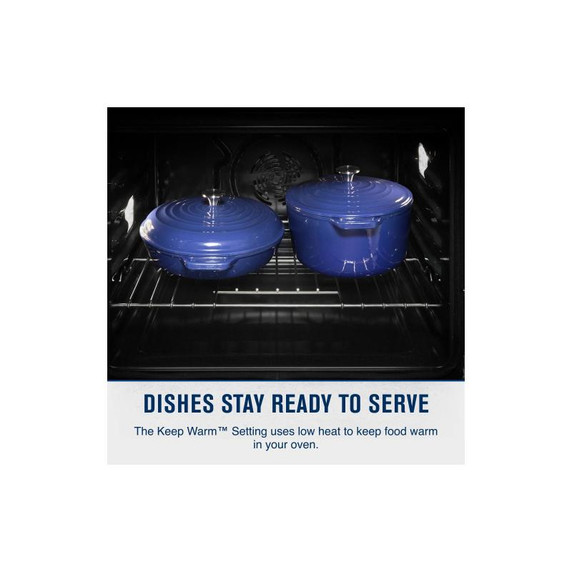 Maytag® 30-inch Double Wall Oven with Air Fry and Basket - 10 cu. ft. MOED6030LZ