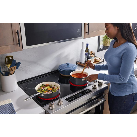 Maytag® 30-Inch Wide Slide-In Electric Range With Air Fry - 6.4 Cu. Ft. YMES8800PZ