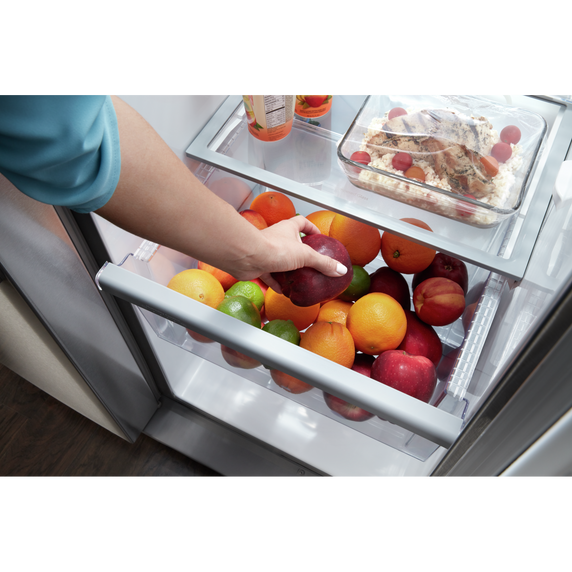 Maytag® 36- Inch Wide Counter Depth Side-by-Side Refrigerator- 21 Cu. Ft. MSC21C6MFZ