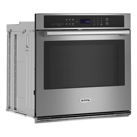 Maytag® 30-inch Single Wall Oven with Air Fry and Basket - 5.0 cu. ft. MOES6030LZ
