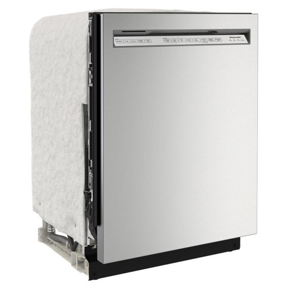 Kitchenaid® 44 dBA Dishwasher in PrintShield™ Finish with 360° Max Jets™ Third Rack KDFM404KPS