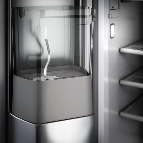 Kitchenaid® 20.8 Cu. Ft. 36" Built-In Side-by-Side Refrigerator with Ice and Water Dispenser KBSD706MPS Kitchenaid® 20.8 Cu. Ft. 36" Built-In Side-by-Side Refrigerator with Ice and Water Dispenser KBSD706MPS