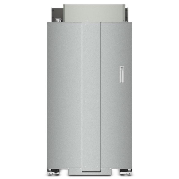 Kitchenaid® 25.5 Cu Ft. 42" Built-In Side-by-Side Refrigerator with Panel-Ready Doors KBSN702MPA
