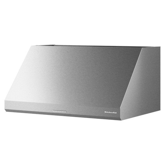 Kitchenaid® 36" 585 or 1170 CFM Motor Class Commercial-Style Wall-Mount Canopy Range Hood KVWC906KSS