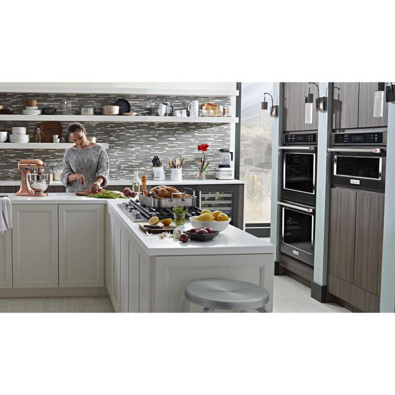 Kitchenaid® 30" Built In Microwave Oven with Convection Cooking KMBP100EBS