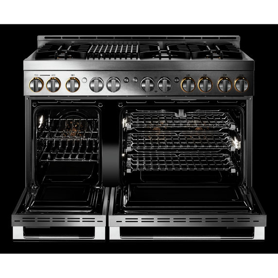 Jennair® RISE™ 48 Gas Professional-Style Range with Grill JGRP648HL